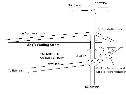 Map of Gravesend centre